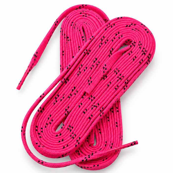Schnürsenkel für Schlittschuhe gewachst pink – Bild 2