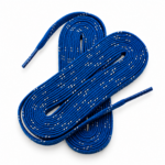 Schnürsenkel für Schlittschuhe gewachst blau – Bild 2