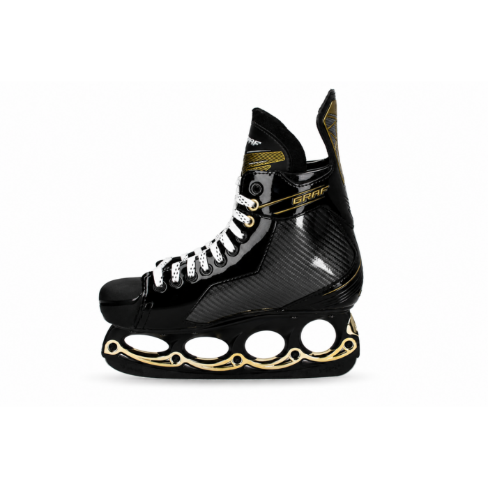 GRAF Ultra T-Blade Schlittschuh GOLD-Edition | Bundle – Bild 7