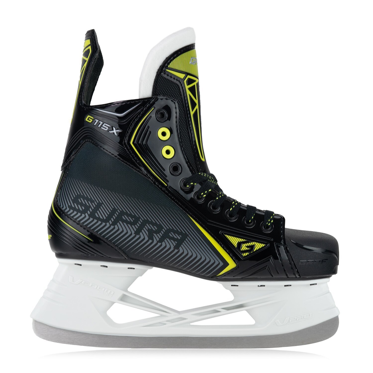 GRAF Herstellerbild Offizielle GRAF Quelle: https://grafhockey.com/skates/ice/player/supra-g115x/