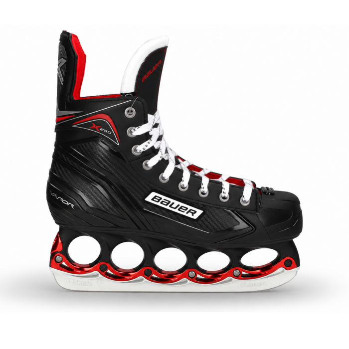 Bauer X250 T-Blade Schlittschuh Crimson Storm – Bild 3