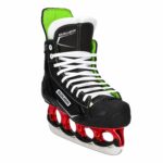 Bauer X-LS T-Blade Schlittschuh Schwarz/Grün-Metallic-Rot – US 7.5 / EU 40.5 – Bild 2