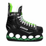 Bauer X-LS T-Blade Schlittschuh Metallic-Grün – US 12.5 / EU 47