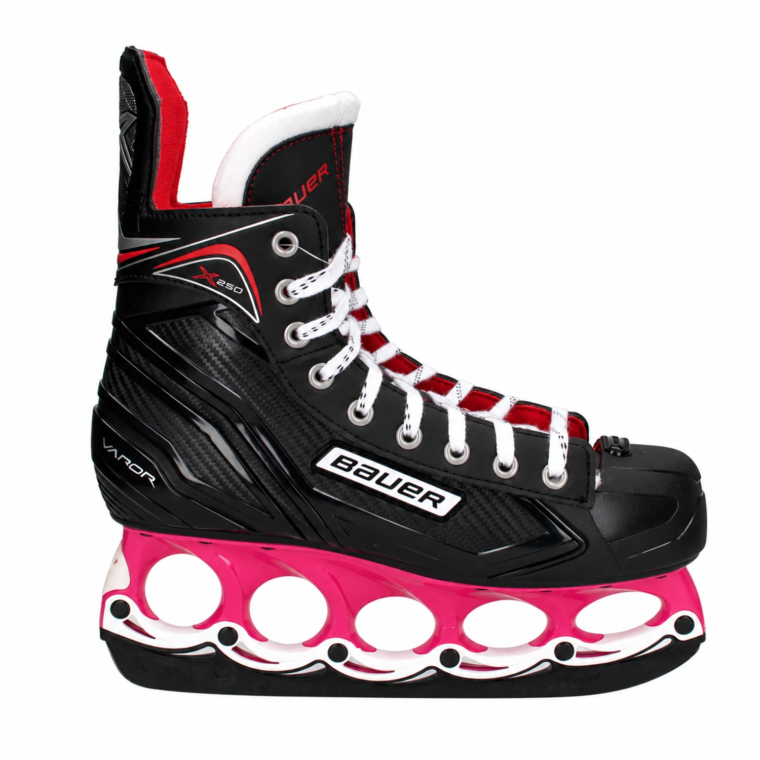 Bauer Vapor X250 T-Blade Schlittschuh Pink/Weiß – US 9.5 / EU 43 Bauer Vapor X250 T-Blade Schlittschuh Pink/Weiß – US 9.5 / EU 43 – Bild 1
