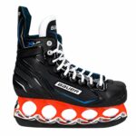 Bauer X-LP T-Blade Schlittschuh Orange/Chrom – US 9.5 / EU 43