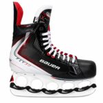 Bauer Fly30 T-Blade Schlittschuh Weiß/Schwarz – US 12.5 / EU 47