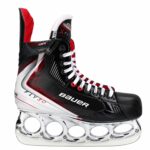 Bauer Fly30 T-Blade Schlittschuh Chrome/Chrome – US 12.5 / EU 47