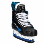 Bauer X T-Blade Schlittschuh Weiß/Metallic-Blau – US 8.5 / EU 42 – Bild 2