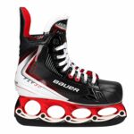 Bauer Fly30 T-Blade Schlittschuh Metallic-Rot/Weiß – US 6 / EU 38.5