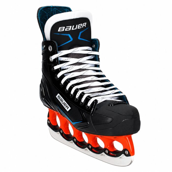 Bauer X-LP T-Blade Schlittschuh Orange/Schwarz – US 11.5 / EU 45.5 – Bild 2