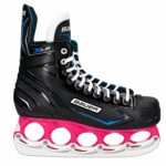 Bauer X-LP T-Blade Schlittschuh Pink/Weiß – US 13.5 / EU 48